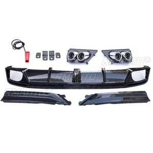 Accord Rear Bumper <b>Splitter</b> Glossy Black Sport Style Bumper Guard Body Kit for Honda Accord 11th Gen 2023-2024 Car Accessories - Product Image 6