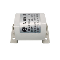 Condensateur axial en film de polypropylène métallisé 250V100UF pour machine à souder
