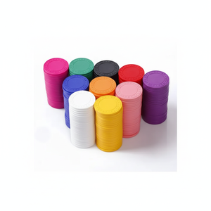 Fichas de Póker de Plástico Baratas sin Diseño - Product Image 2