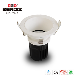 Berdis profundo anti glare led downlight anillo superficie delantera trasera de dos vías instalación techo led downlight IP21 para tienda - Product Image 3