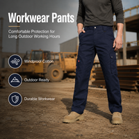 Salopette de travail industrielle robuste multi-poches, combinaison de sécurité pour mécanicien, pantalon de protection du travail, logo personnalisé OEM