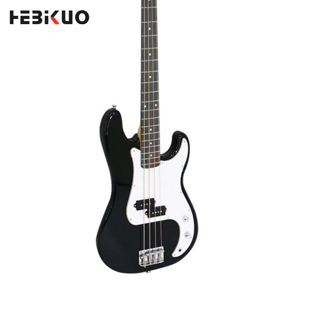 Wholesale KB-01 Custom Left Handed 4-String Maple Back/Sides Double Electric Bass Guitar