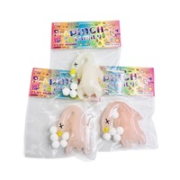 Pendentif Squishy Canard Rôti Changeant de Couleur, Activé par la Lumière, Anti-Stress, Jouet de Décompression, Petit Modèle Unisexe Tous Âges Fabriqué en Chine