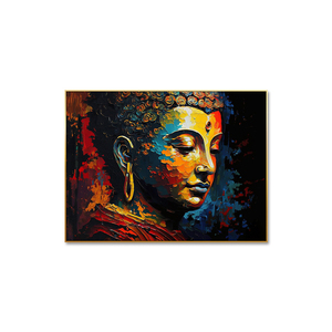 Contemporary <strong>Buddha</strong> <strong>Canvas</strong> Wall Art Print Home Decor Sensory <strong>Canvas</strong> Poster <strong>Paintings</strong> Intriguing <strong>Buddha</strong> Art by Sense <strong>Canvas</strong> - Product Image 2