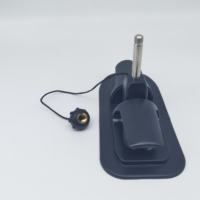Support d'aviron pivotant robuste pour bateau gonflable et kayak, avec broche en aluminium de remplacement, pour le surf et la dérive en PVC