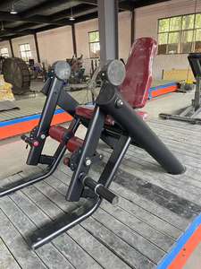Machine d'extension de boucle de jambe assise chargée par plaque matérielle en acier d'équipement de gymnastique d'exercice de musculation d'intérieur commerciale pour l'usage de <span class=keywords><strong>club</strong></span> - Product Image 2