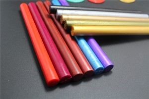 Bâtons de cire à cacheter rétro pour invitations de mariage, tampons flash, colorés, écologiques, pour lettres et envois postaux - Product Image 4