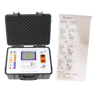 Transformator Tunggal dan Tiga Fase TTR Meter Otomatis Mengubah Rasio Tester Transformator Ternyata Rasio Meter