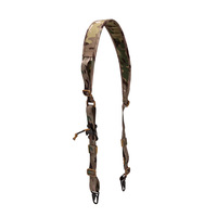Sangle tactique à 2 points avec rembourrage large, ceinture d'épaule à 1 point, équipement de tir modulaire amovible pour la chasse, accessoires de sangle MC