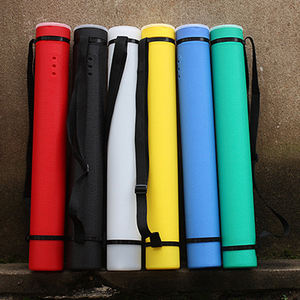 Soporte de tubo de almacenamiento de plástico de diferentes colores Dibujo DE ARTE Pe Proveedor de tubo de almacenamiento Soporte de dibujo de póster - Product Image 6