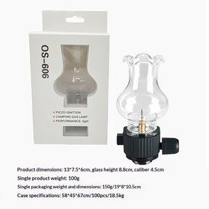 Lanterne à <span class=keywords><strong>gaz</strong></span> portable créative Aladdin, coupe-vent, <span class=keywords><strong>lampe</strong></span> de <span class=keywords><strong>camping</strong></span> en plein air avec design séparé - Product Image 5