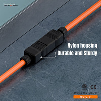 Conector de Cable de Repuesto para UPS/PDU de Uso Industrial, Verificado por ETL, Enchufe IEC 320 C19, 20A/125V, 16A/250V, 20A 16A, Negro