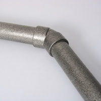 Coude de ventilation EPP 45° °   90 °   Raccord de tuyauterie pour système d'air frais HVAC, raccord isolé léger
