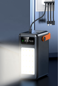 Sạc dự phòng đèn cắm trại siêu dung lượng bán chạy 200000mAh, du lịch ngoài trời, tích hợp cáp - Product Image 4