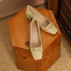 Zapatos de Tacón Bajo de Lujo para Mujer, Sandalias de Tacón para Chicas, Zapatos de Vestir para Damas, Zapatos de Tacón para Oficina, Boda, <span class=keywords><strong>Bar</strong></span>, Baile - Product Image 6