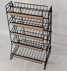 Rak <span class=keywords><strong>Display</strong></span> permen karet meja kawat logam 4 tingkat toko ritel - Product Image 2