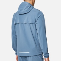 Survêtement léger pour homme, extensible dans 4 directions, bandes réfléchissantes, coupe-vent pour la course à pied