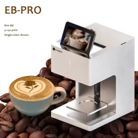 Impresora de Café Evebot EB Pro con Pantalla Táctil y Conexión Wifi, Impresora de Alimentos Automática para Latte Art, Ideal para Bodas y Fiestas