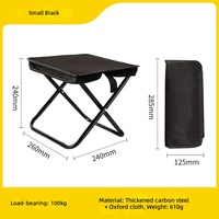 Chaise pliante en alliage d'aluminium, chaise de randonnée ultralégère, chaises pliantes d'extérieur