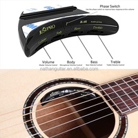 EQ les mieux notés pour égaliseur de guitare acoustique Sound Hole Pickup et microphone prix de gros fabriqué en Chine JK-A02