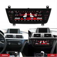 Panel de Control de Clima XTRONS de 8.8 Pulgadas con Pantalla Táctil, Perillas Giratorias y Control por Voz para BMW Serie 2/3/4/M3/M4