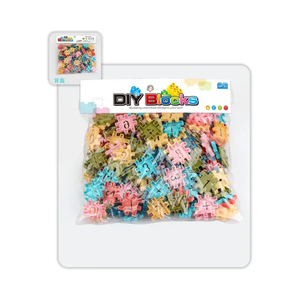 Miglior Prezzo Set di Blocchi da Costruzione per Bambini 248 Pezzi Colorati in Plastica Mini Blocchi di Connessione in <span class=keywords><strong>Vendita</strong></span> - Product Image 1