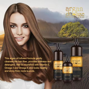 OEM Wholesale Organic Argan Oil <strong>Shampoo</strong> Set Hair Care Nourishing Lightness Argan Oil <strong>Shampoo</strong> for Men and Women - Product Image 3