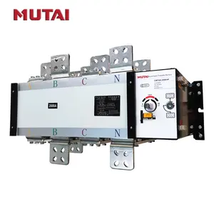 MUTAI fabrika Outlet 400V AC 4 kutuplu 4 P ATS 3200A 2500A 2000A elektrik değişme anahtarı otomatik Transfer