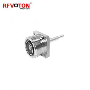 7/16 din 4 חור flange לוח הר ג 'ק עם 32 מ "מ m5 שיניים אורך השן Rf מחבר - Product Image 5