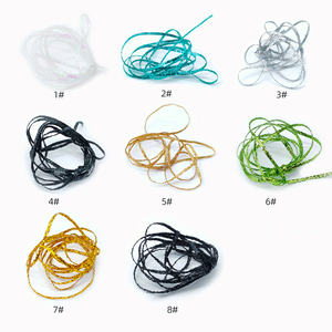 Ruban plat métallique effet peau de nymphe pour la confection de mouches pour la pêche à la truite, au bar et aux poissons d'eau salée - Outils et accessoires de pêche à la mouche - Product Image 6