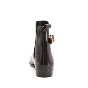 Bottes de pluie imperméables à boucle latérale pour <span class=keywords><strong>femme</strong></span>, <span class=keywords><strong>bottines</strong></span> <span class=keywords><strong>chelsea</strong></span> en PVC - Product Image 4