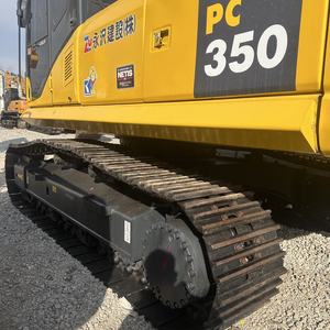 Excavatrice sur chenilles Komatsu PC350 d'occasion de 35 tonnes, haute puissance, faible entretien, engin lourd avec certifications CE et EPA, pour l'exploitation minière, en stock - Product Image 2