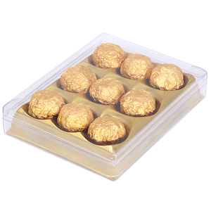 SUNSHING Reusable Macaron Gift <b>Box</b> Clear Plastic Rectangular Container Acrylic Gift <b>Box</b> for Jewelry <b>Cookie</b> Chocolate Packaging - Product Image 4