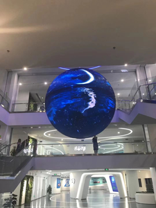 Pantalla LED Esférica P2.5 con Resolución 4K, Pantalla LED en Forma de Globo, Diámetro de 1m, 1.5m, 2m, Montaje en Suelo o Colgante para Exposiciones - Product Image 3