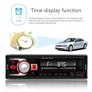Reproductor MP3 para coche 1DIN con USB, tarjeta TF, radio FM, pantalla LCD y control remoto. Alta calidad de fábrica. - Product Image 4