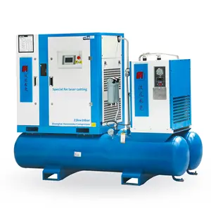 22KW 16Bar 30HP All in one integrated air compressor mass in stock convenient usage experience air compressor
