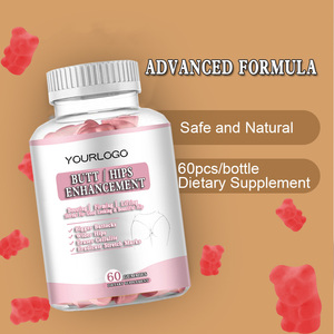 Gomitas Herbales para Adultos para Reafirmar y Aumentar Glúteos y Muslos, Maca, Glucosa Frutal, Extractos de Plantas, Crecimiento Muscular, Beneficios Detoxificantes - Product Image 5