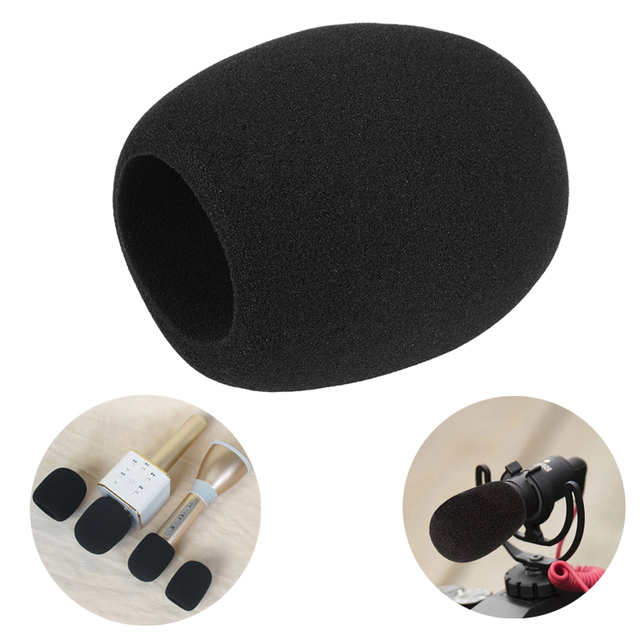 Jibo PM-38 Microphone Replacement Foam Microphone Custom Sponge Microphone Foam Windscreen