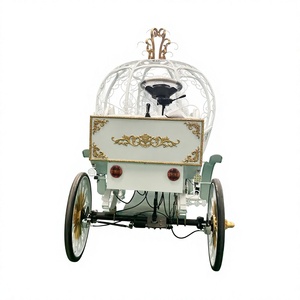 XC ego High Quality Electric Horseless Carriage Weeding Cinderella Princess <b>Pumpkin</b> Horse Carriage Henan Tourism Parade - Product Image 3