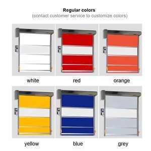 ISO tiêu chuẩn tự động cửa lăn tốc độ cao với hợp kim nhôm xây dựng-cách nhiệt an ninh cao cho phòng sạch - Product Image 4