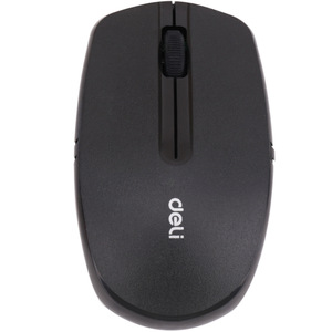 Deli Wireless <b>Mouse</b> 3738 Black Right Hand Computer <b>Mouse</b> - Product Image 1