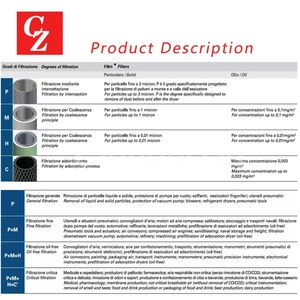 Elemento Filtrante de Repuesto para Secador de Aire Frío de Compresor ATS, Fabricado con Fibra de Vidrio, 0265EP 0265EM 0265EH 0265EC - Product Image 5