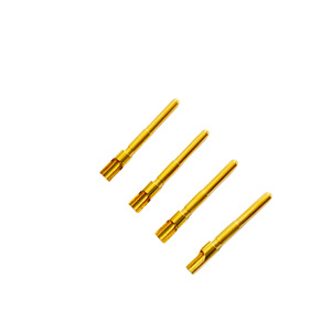Copper Pin <b>Terminal</b> Connector 1.0 1.5 2.0 2.5 3.0mm Gold Plated High Conductivity Customizable Male Female Pins - Product Image 3