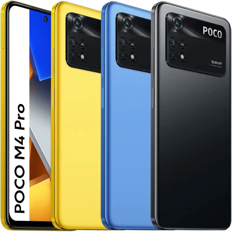 Global Version POCO M4 Pro 5G Octa Core Mobile Phone NFC 4GB 64GB/6GB 128GB MTK Dimensity 810 6.6" 33W 50MP 5000mAh Smartphone
