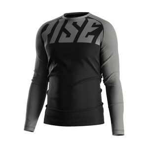 Wholesale Muscle Stretch Clothes Casual Fitness New Gym Wear <b>Design</b> Sport Men <b>Custom</b> Logo Long Sleeve <b>Compression</b> <b>Shirt</b> - Product Image 1