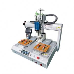 Machine de distribution de colle automatique de table à 3 axes, programmable par PLC, haute vitesse, pour haut-parleurs et seringues - Product Image 5