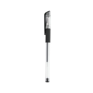 Stylo gel standard européen 14,9 cm, corps en plastique, encre noire, rouge, bleue, pour le bureau, l'école, écriture fluide - Product Image 3