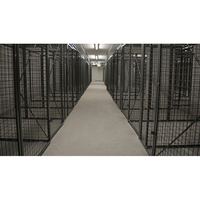 Cage de stockage Cage de stockage de sécurité économique Casier de stockage modulaire en treillis métallique