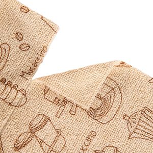Rouleaux de chiffons de nettoyage en microfibre OEM 25*25cm 20 pièces, serviettes de cuisine jetables à séchage rapide imprimées, marque privée - Product Image 4