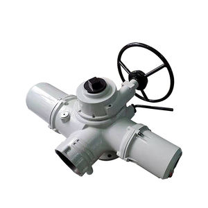 Aktuator listrik dioperasikan bermotor pintar Multi putaran IP68, tidak intrusif, pengendali jarak jauh, untuk bahan kimia - Product Image 6